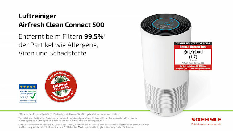 Luftreiniger Airfresh Clean Connect 500 online kaufen